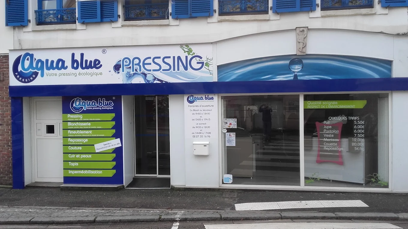 Logo Pressing Aquablue
